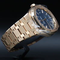 Audemars Piguet<br>15400OR Royal Oak Blue Dial