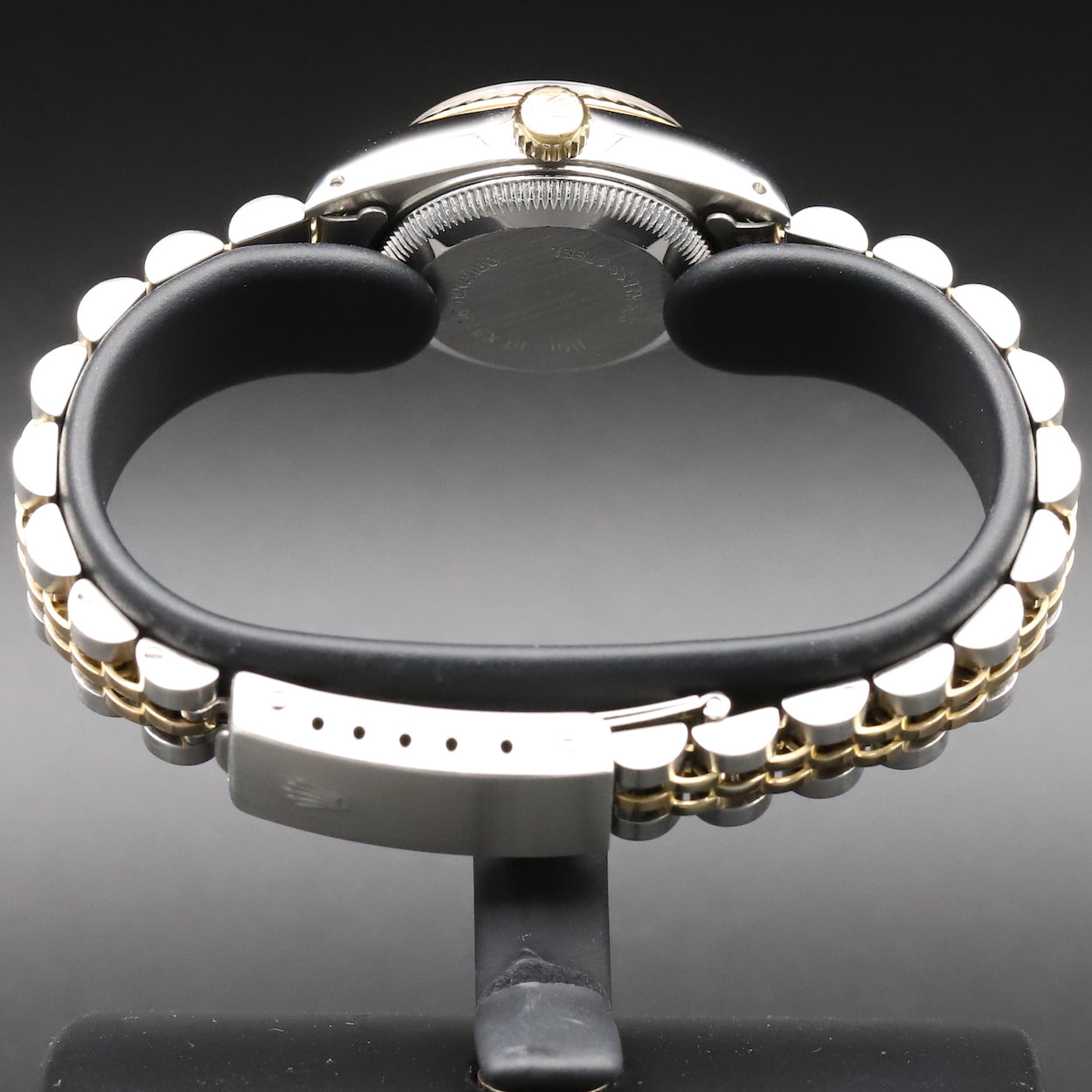 Rolex<br>179173 Datejust 26 18k/SS Black Diamond Dial