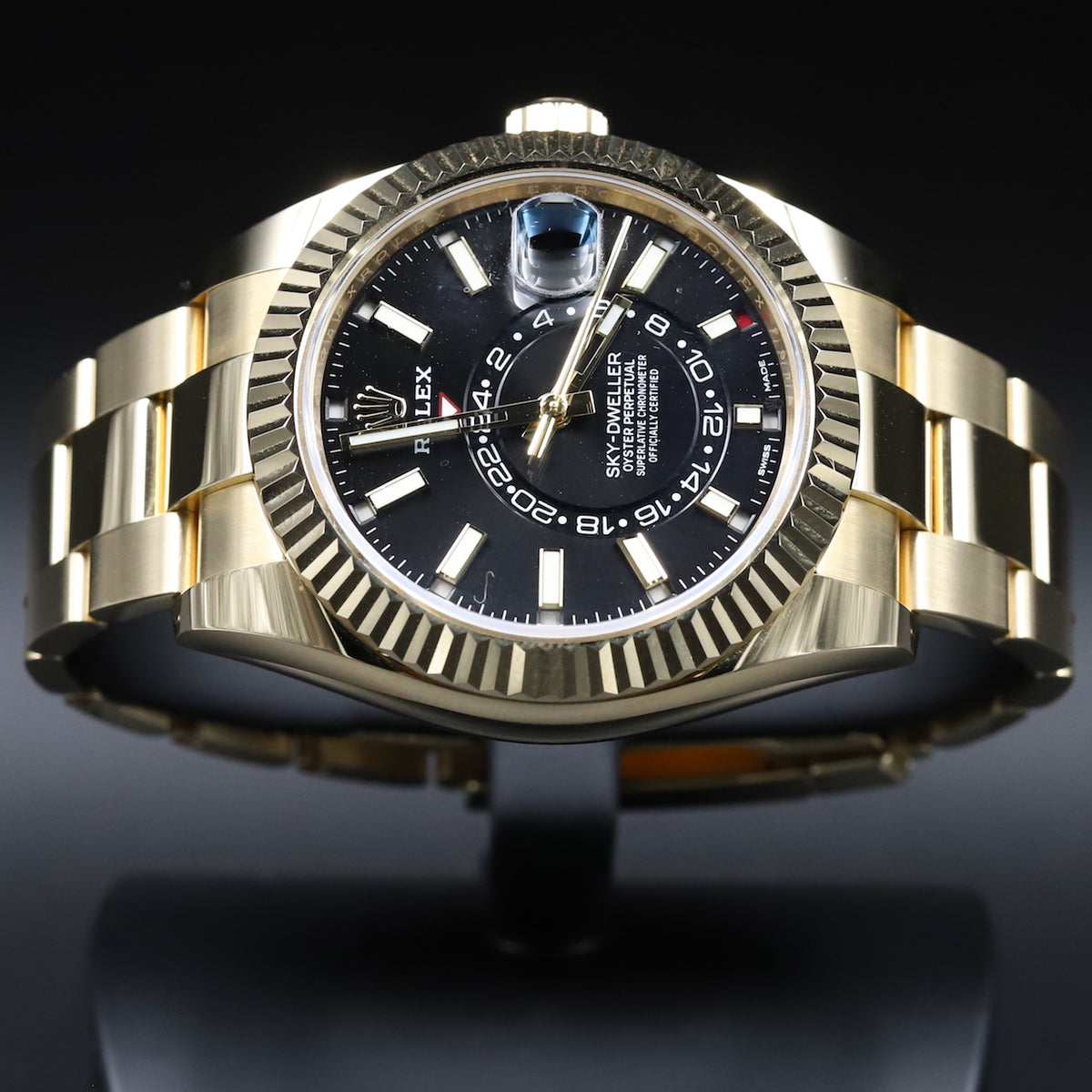 Rolex<br>326938 Sky-Dweller Black Dial