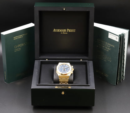 Audemars Piguet<br>26320BA Royal Oak Chronograph Blue Dial