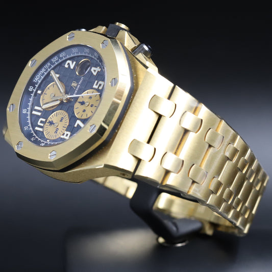 Audemars Piguet<br>26470BA Royal Oak Offshore 'Brick' Blue Dial