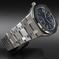 Audemars Piguet<br>15202ST Royal Oak Jumbo Blue Dial