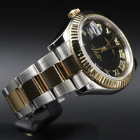 Rolex<br>116333 Datejust II SS/18k Black Roman Numeral Dial