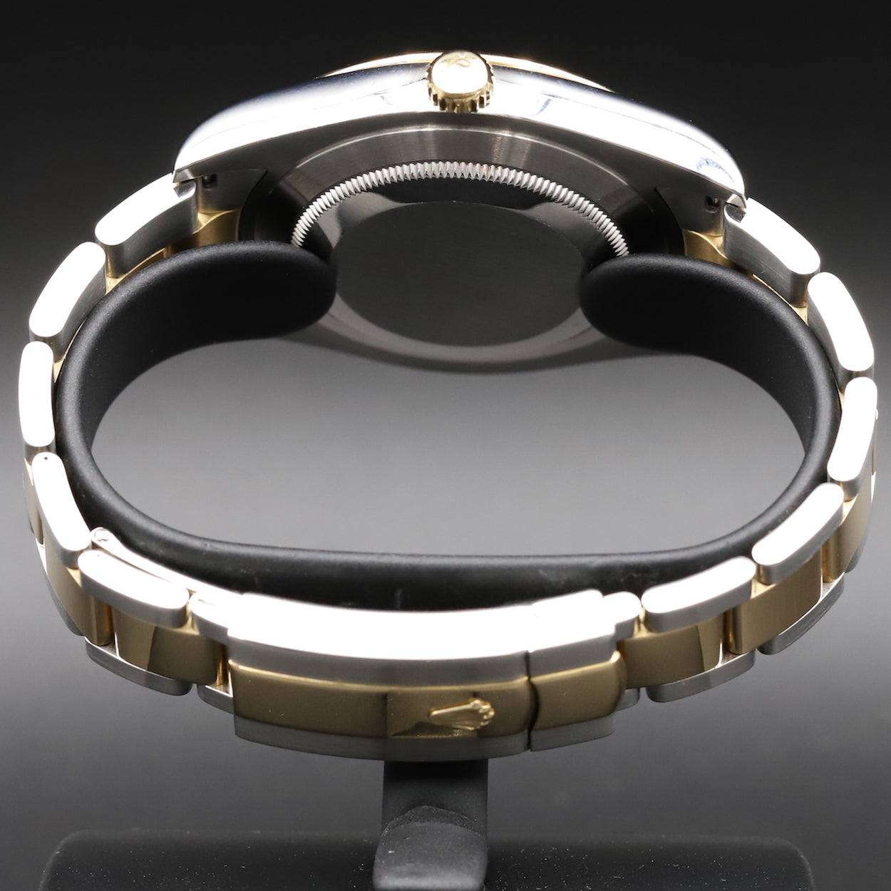 Rolex<br>116333 Datejust II SS/18k Black Roman Numeral Dial