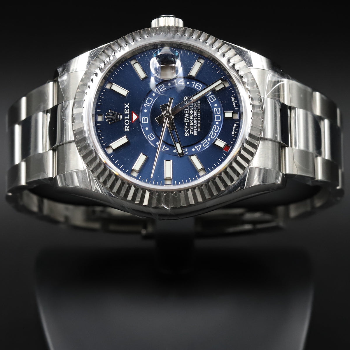 Rolex<br>326934 Sky-Dweller Blue Dial