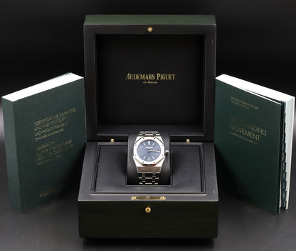 Audemars Piguet<br>15202ST Royal Oak Jumbo Blue Dial