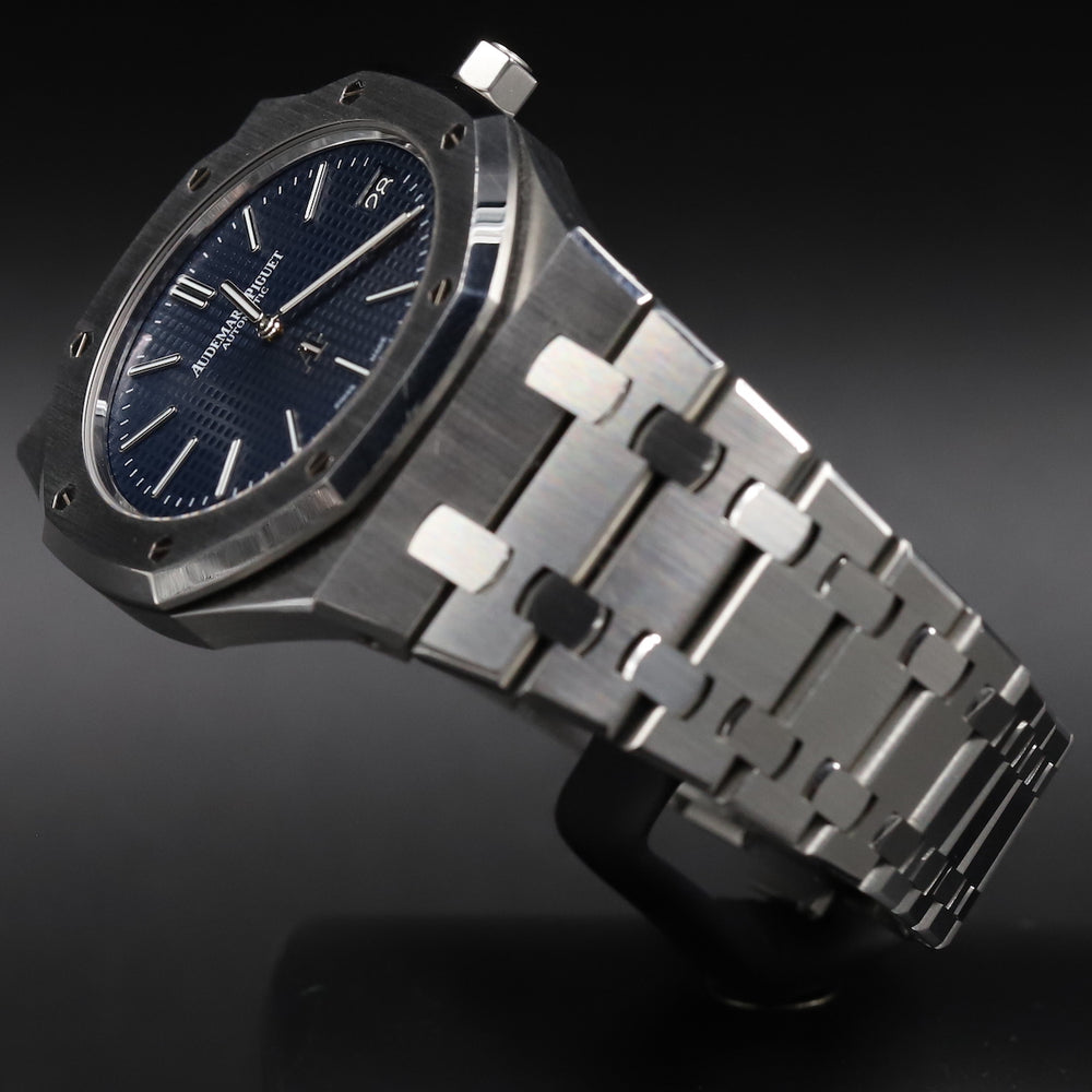 Audemars Piguet<br>15202ST Royal Oak Jumbo Blue Dial