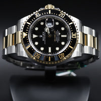 Rolex<br>126603 Sea-Dweller 18k/SS Black Dial