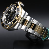 Rolex<br>126603 Sea-Dweller 18k/SS Black Dial