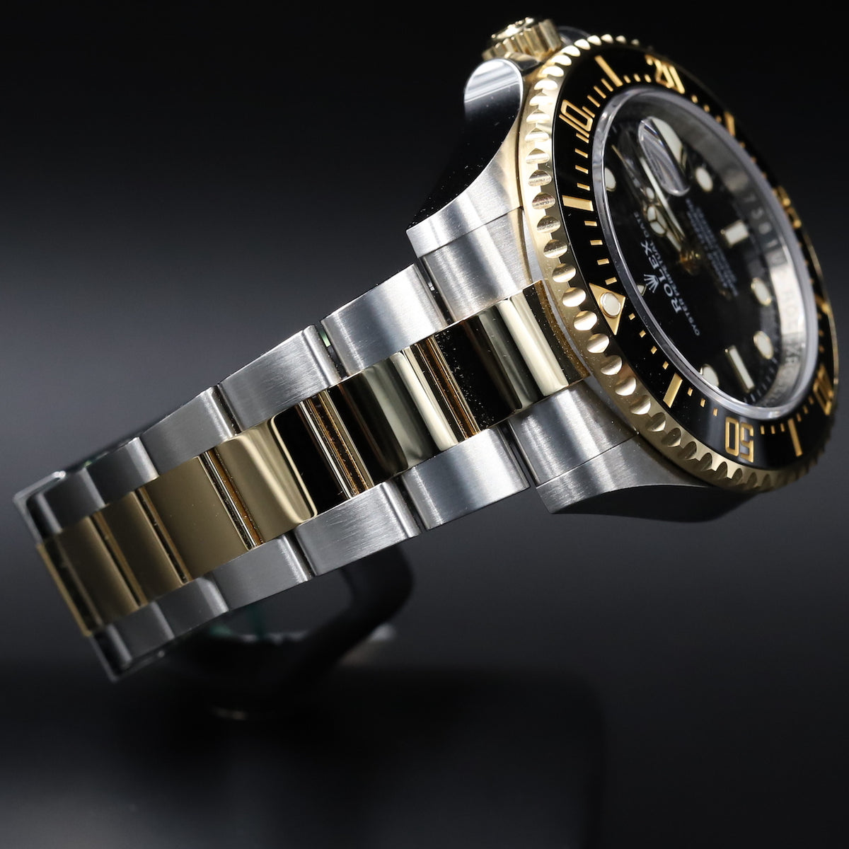 Rolex<br>126603 Sea-Dweller 18k/SS Black Dial