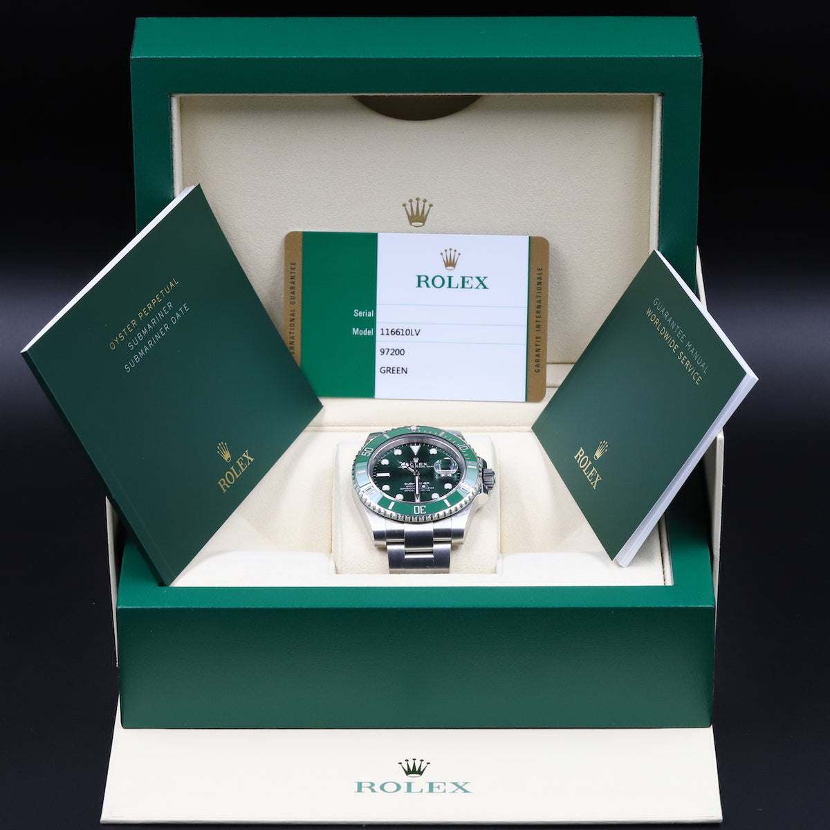 Watch Rolex Submariner Date  Oyster Perpetual 116610 LV / 97200