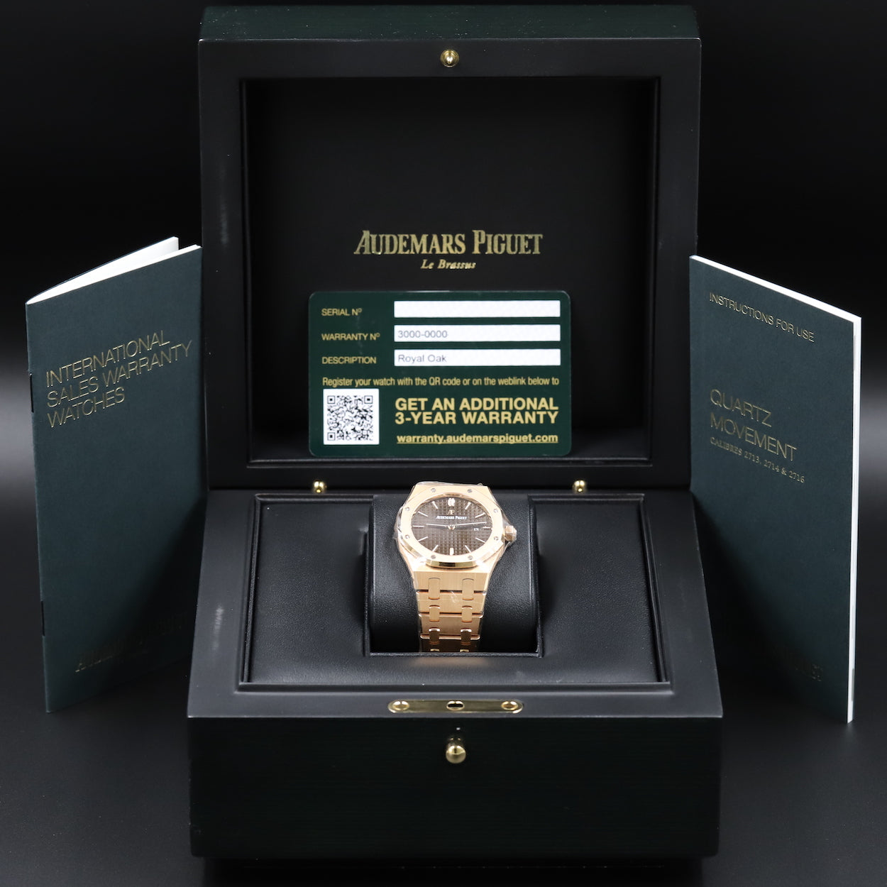 Audemars Piguet<br>67650OR Lady Royal Oak Chocolate Dial