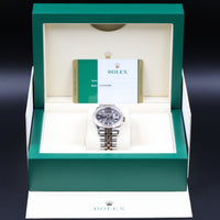 Rolex<br>126281RBR Datejust 36 SS/RG Rhodium Dial