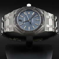 Audemars Piguet<br>15300ST Royal Oak Blue Dial