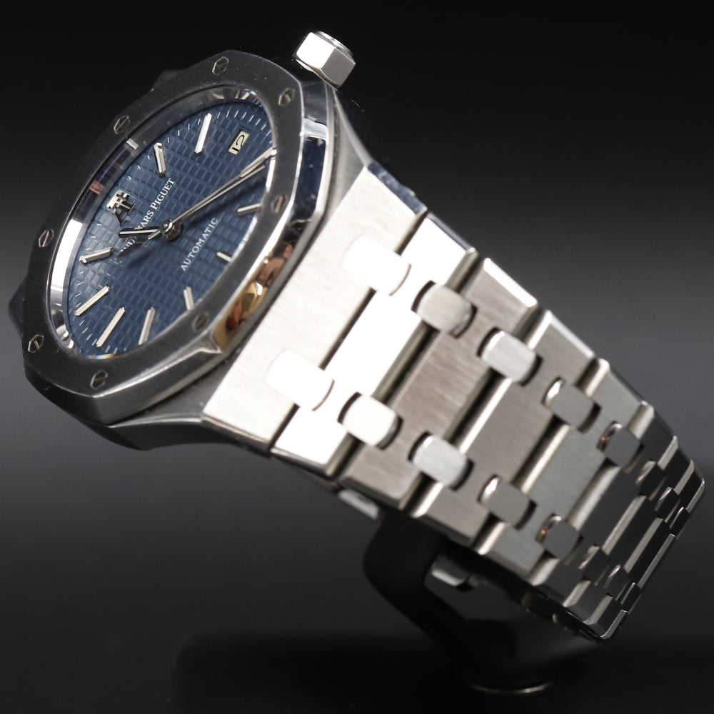 Audemars Piguet<br>15300ST Royal Oak Blue Dial