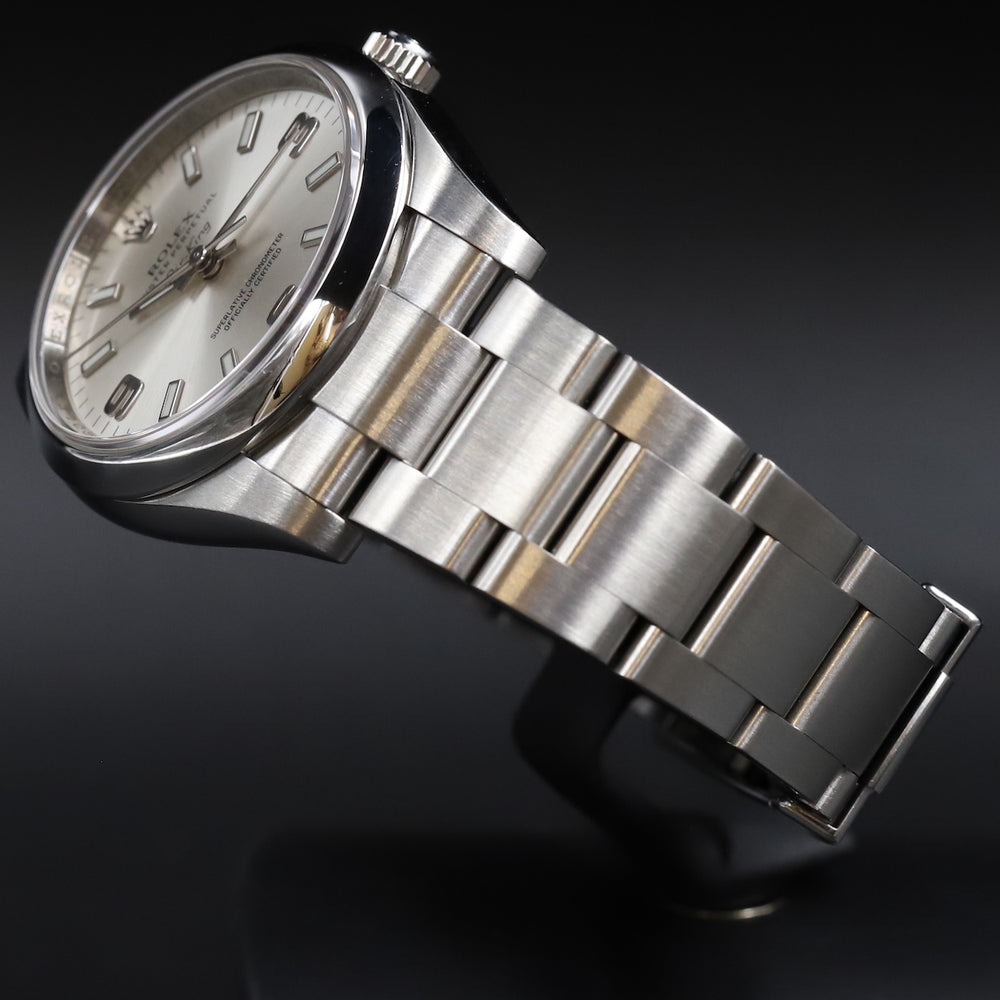 Rolex<br>114200 Oyster Perpetual Air King 34 Silver Dial