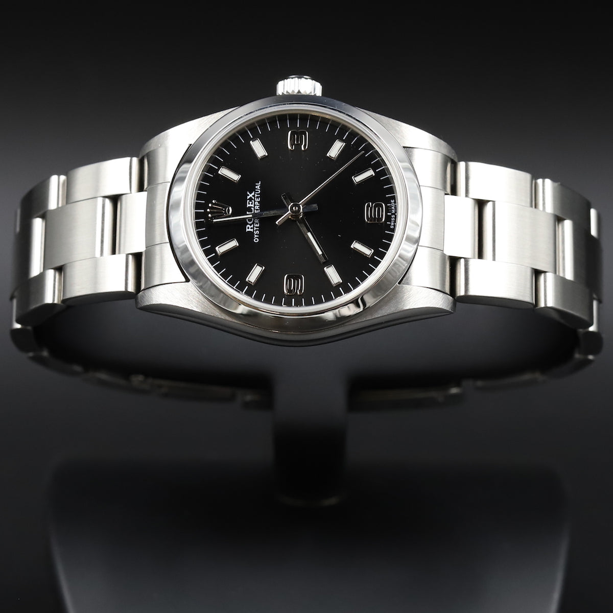 Rolex<br>77080 Oyster Perpetual 31 Black Dial