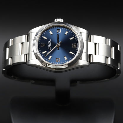 Rolex<br>77080 Oyster Perpetual 31 Blue Dial