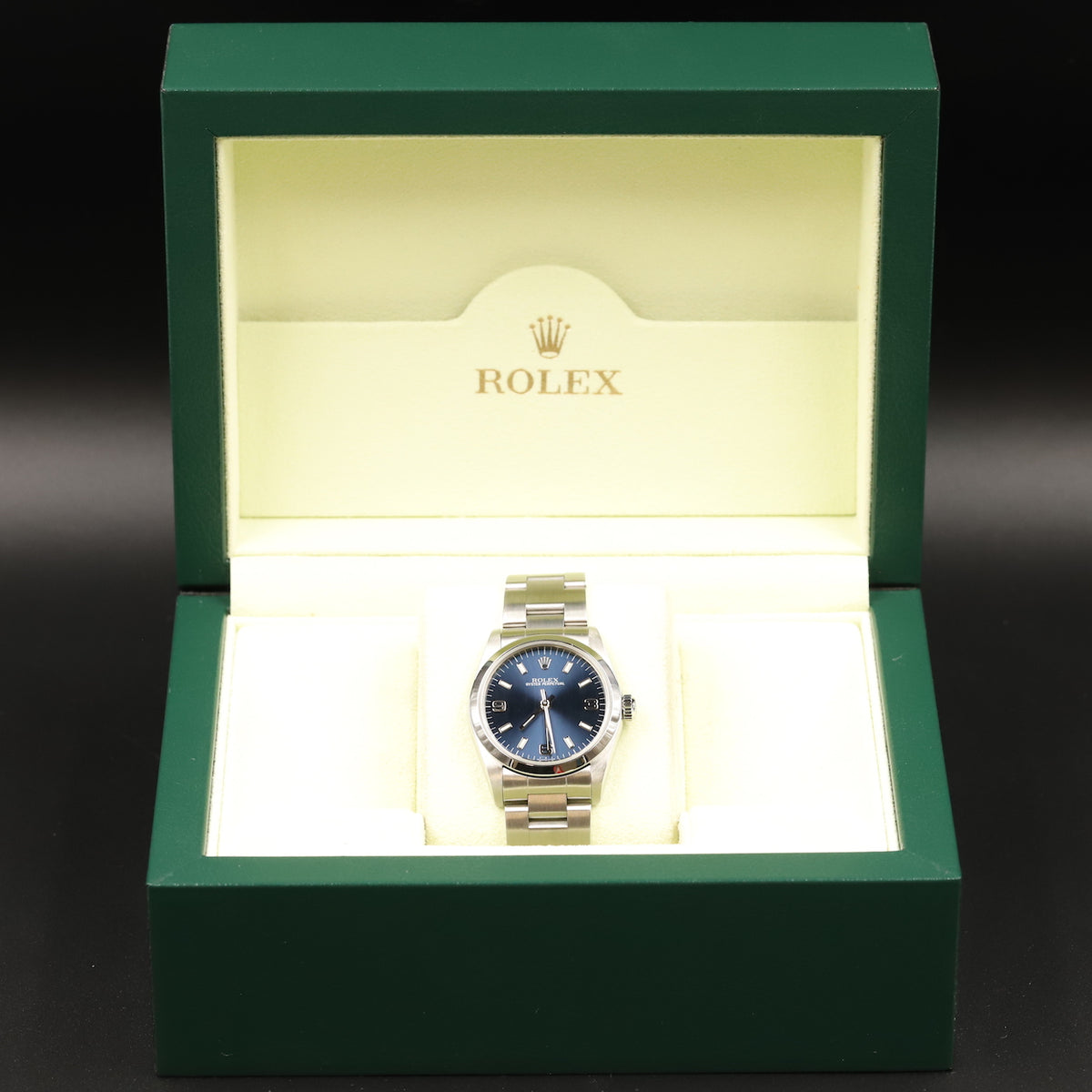 Rolex<br>77080 Oyster Perpetual 31 Blue Dial