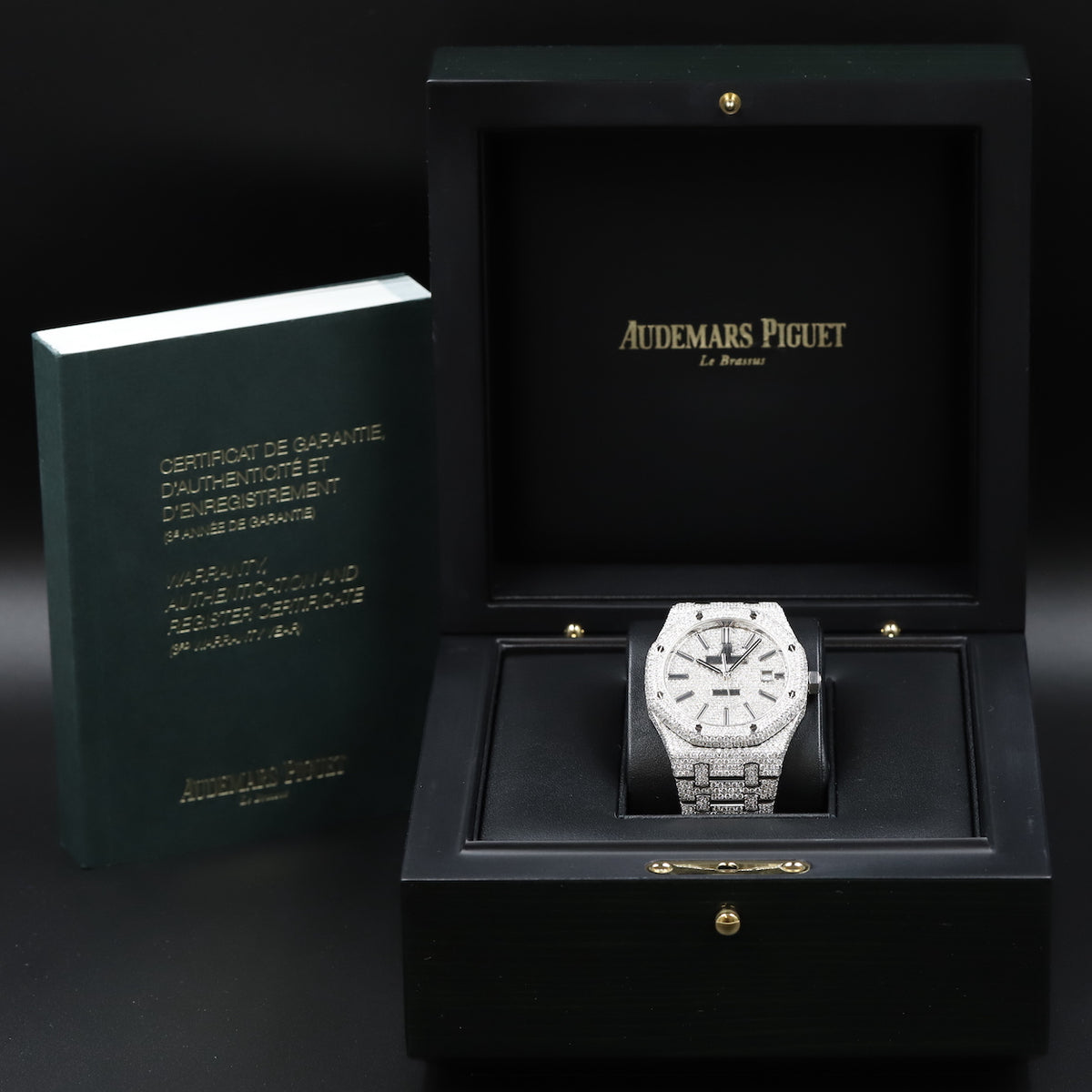 Audemars Piguet<br>15400ST Royal Oak Custom Diamond