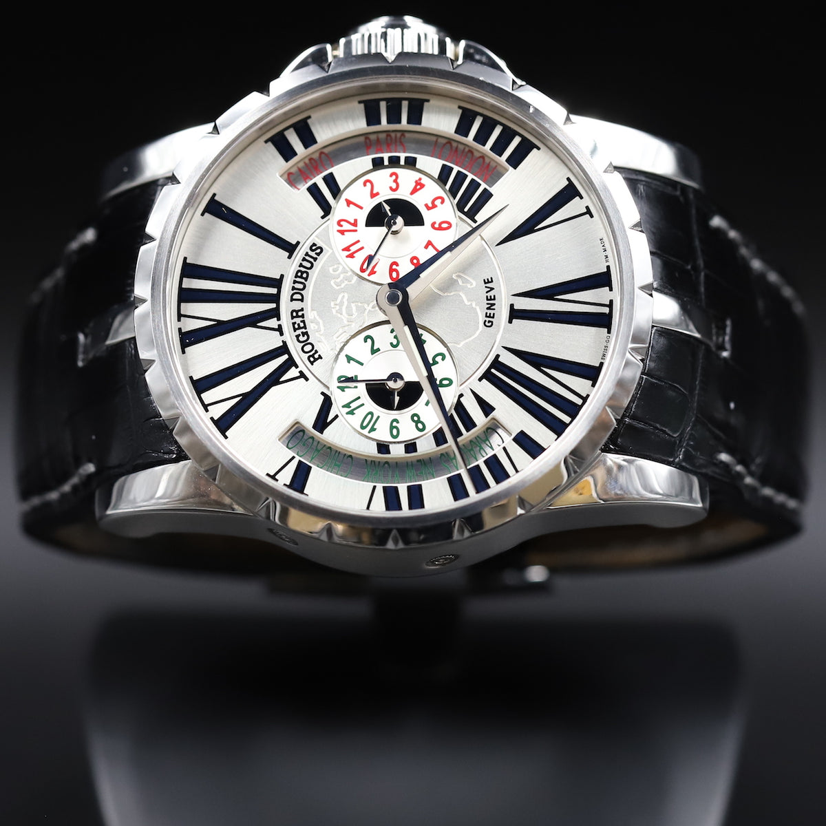 Roger Dubuis<br>EX45 1448 0 3.7ATT/28 Excalibur World Time Zone