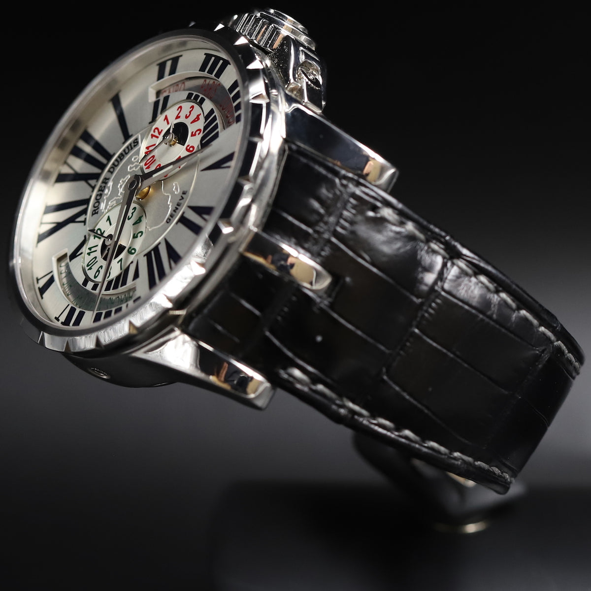 Roger Dubuis<br>EX45 1448 0 3.7ATT/28 Excalibur World Time Zone