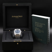 Audemars Piguet<br>15300ST Royal Oak Blue Dial