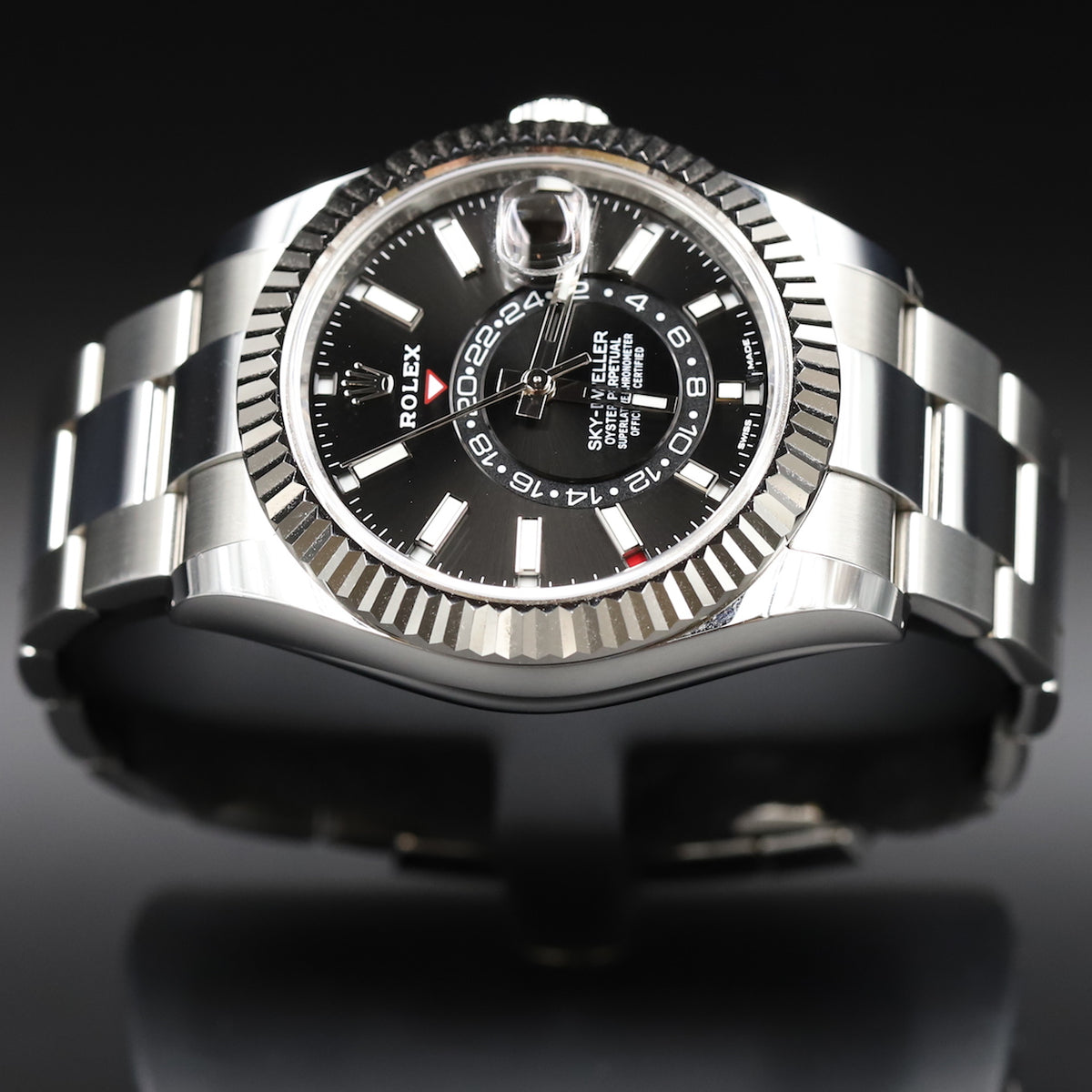 Rolex<br>326934 Sky-Dweller Black Dial