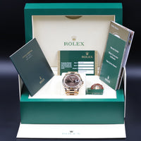 Rolex<br>218235 DayDate II Chocolate Dial