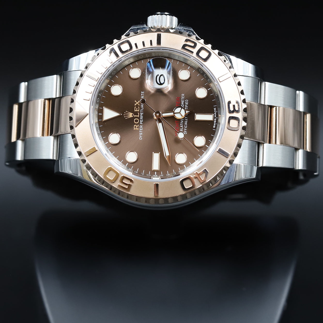 Rolex116621 Yacht-Master 40 SS/RG Chocolate Dial – Newport Watch Club