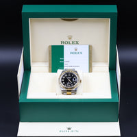 Rolex<br>116333 Datejust II SS/18k Black Arabic Numeral Dial