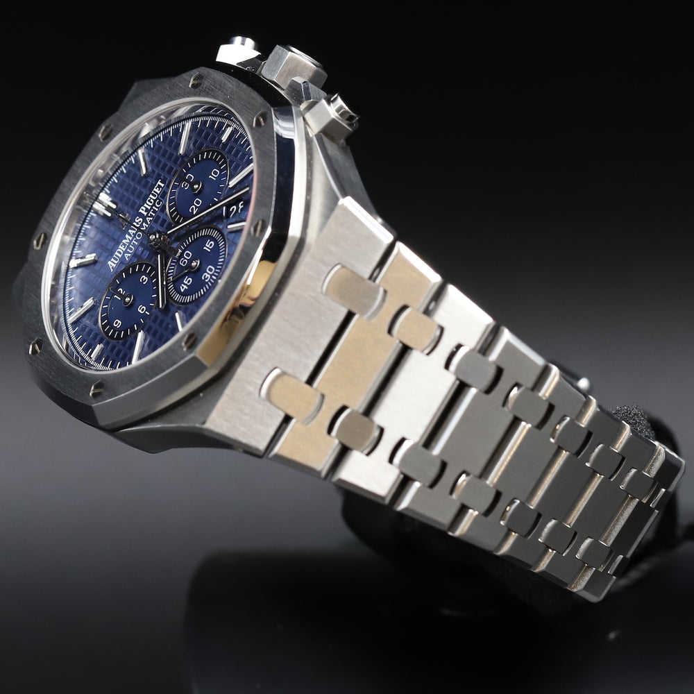 Audemars Piguet<br>26320ST Royal Oak Chronograph Blue Dial