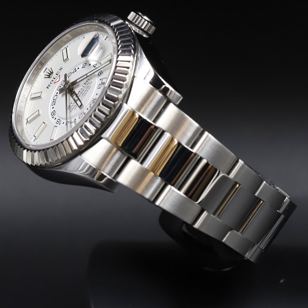 Rolex<br>326934 Sky-Dweller White Dial