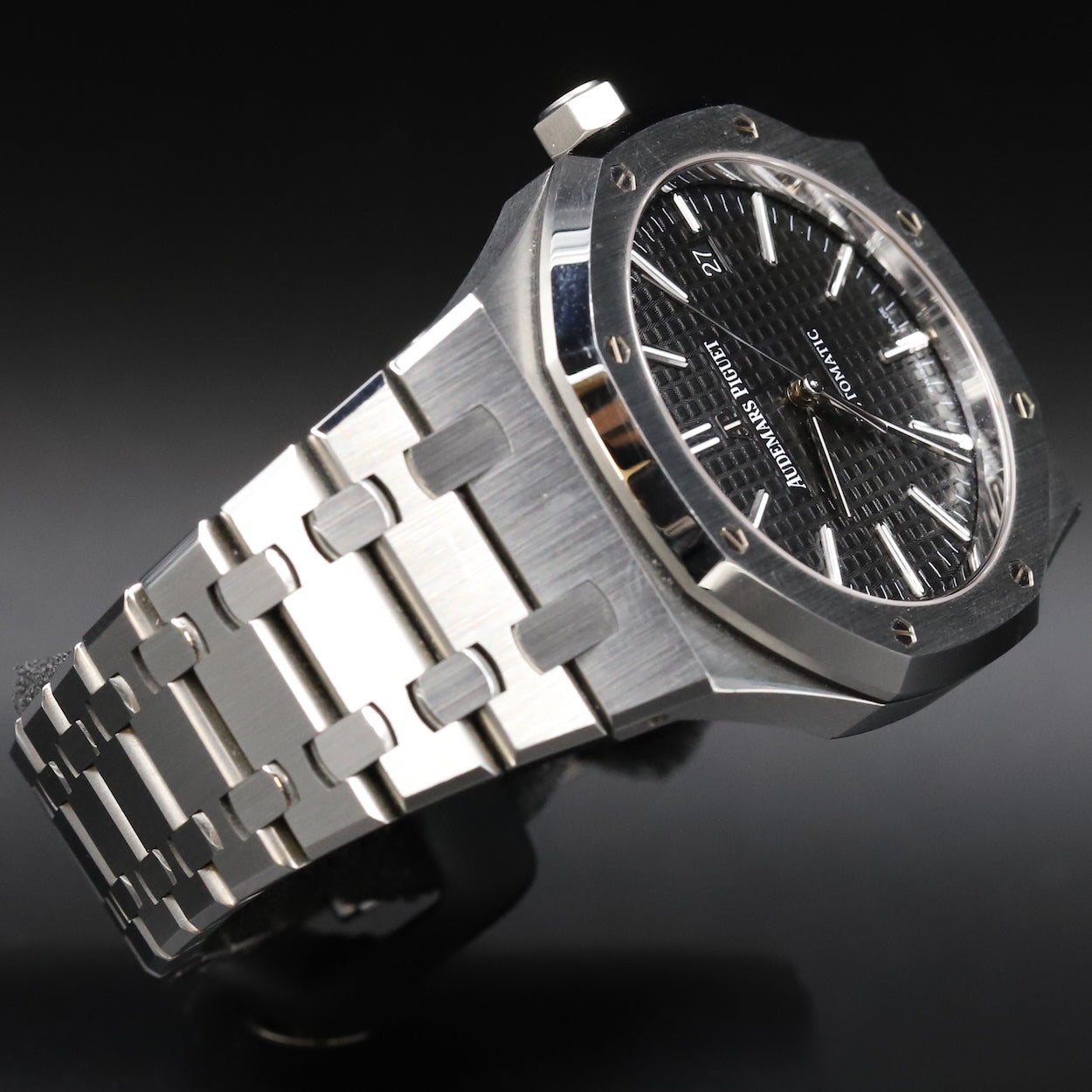 Audemars Piguet<br>15400ST Royal Oak Black Dial