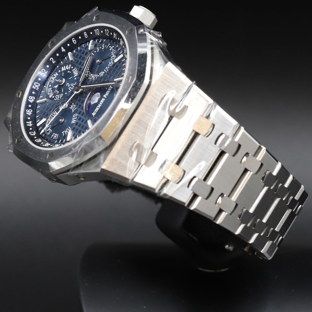 Audemars Piguet<br>26574ST Royal Oak Perpetual Calendar Blue Dial