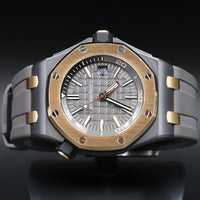 Audemars Piguet<br>15709TR Royal Oak Offshore Diver Tantalum QE II Cup 2014