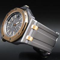 Audemars Piguet<br>15709TR Royal Oak Offshore Diver Tantalum QE II Cup 2014