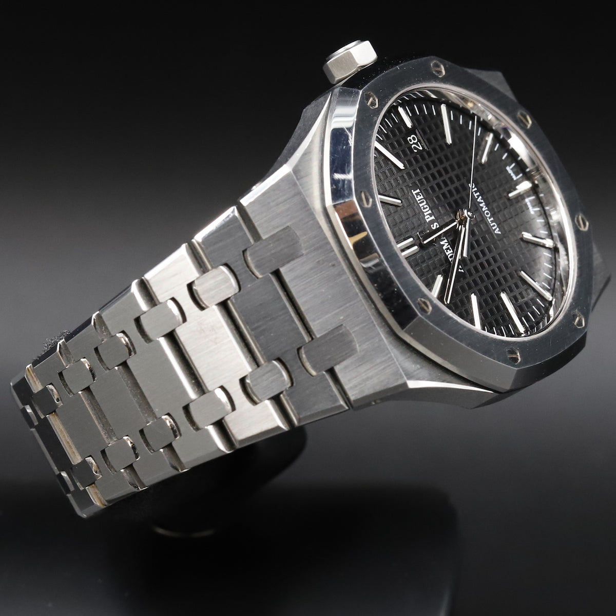 Audemars Piguet<br>15400ST Royal Oak Black Dial