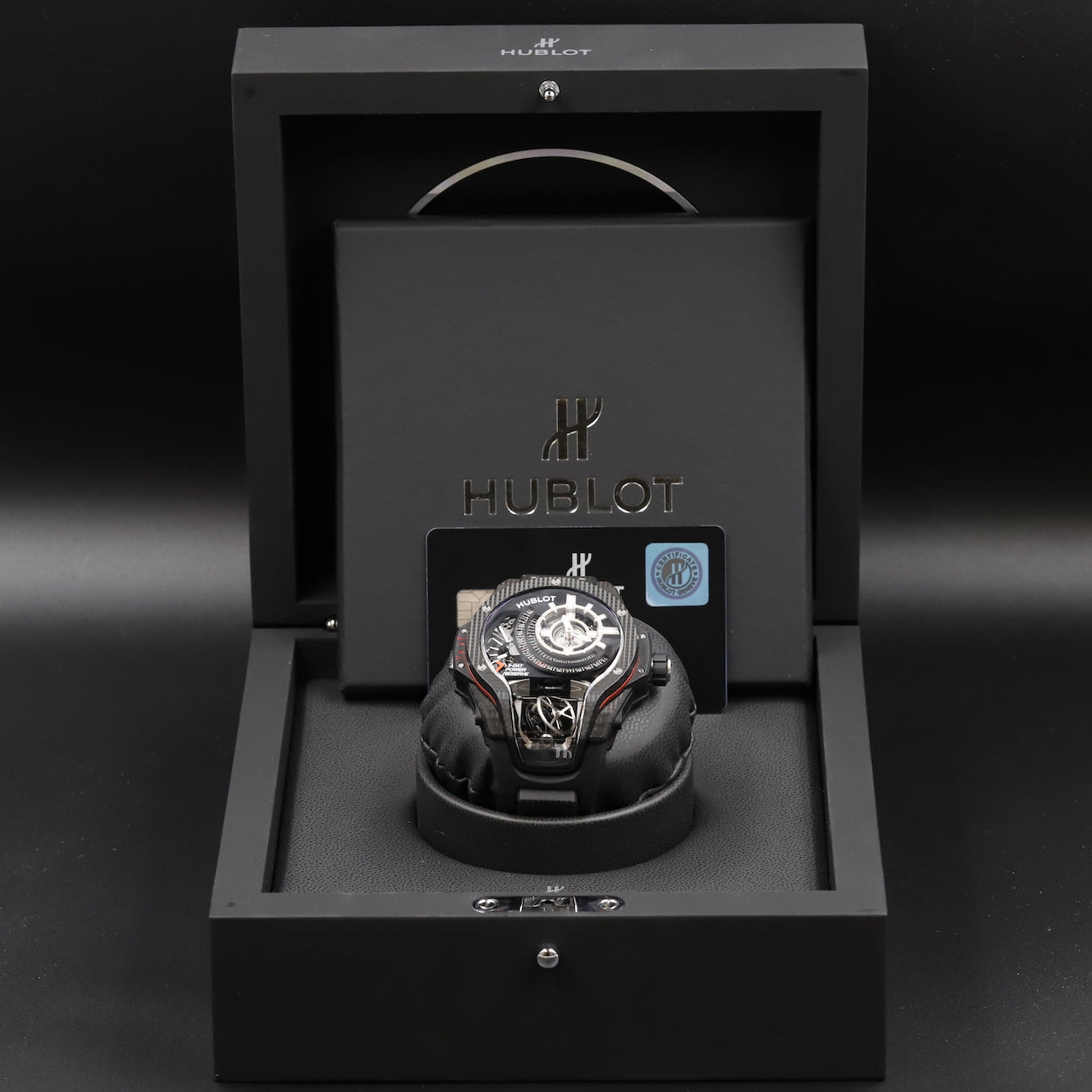 HublotMP-09 Tourbillon Bi-Axis 3D Carbon – Newport Watch Club