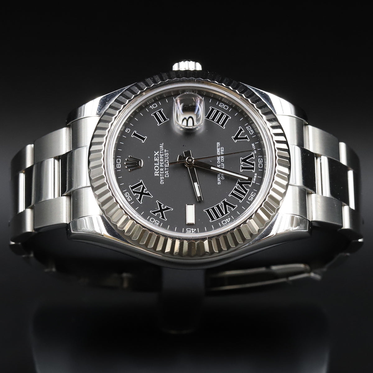 Rolex<br>116334 Datejust II Grey Roman Numeral Dial