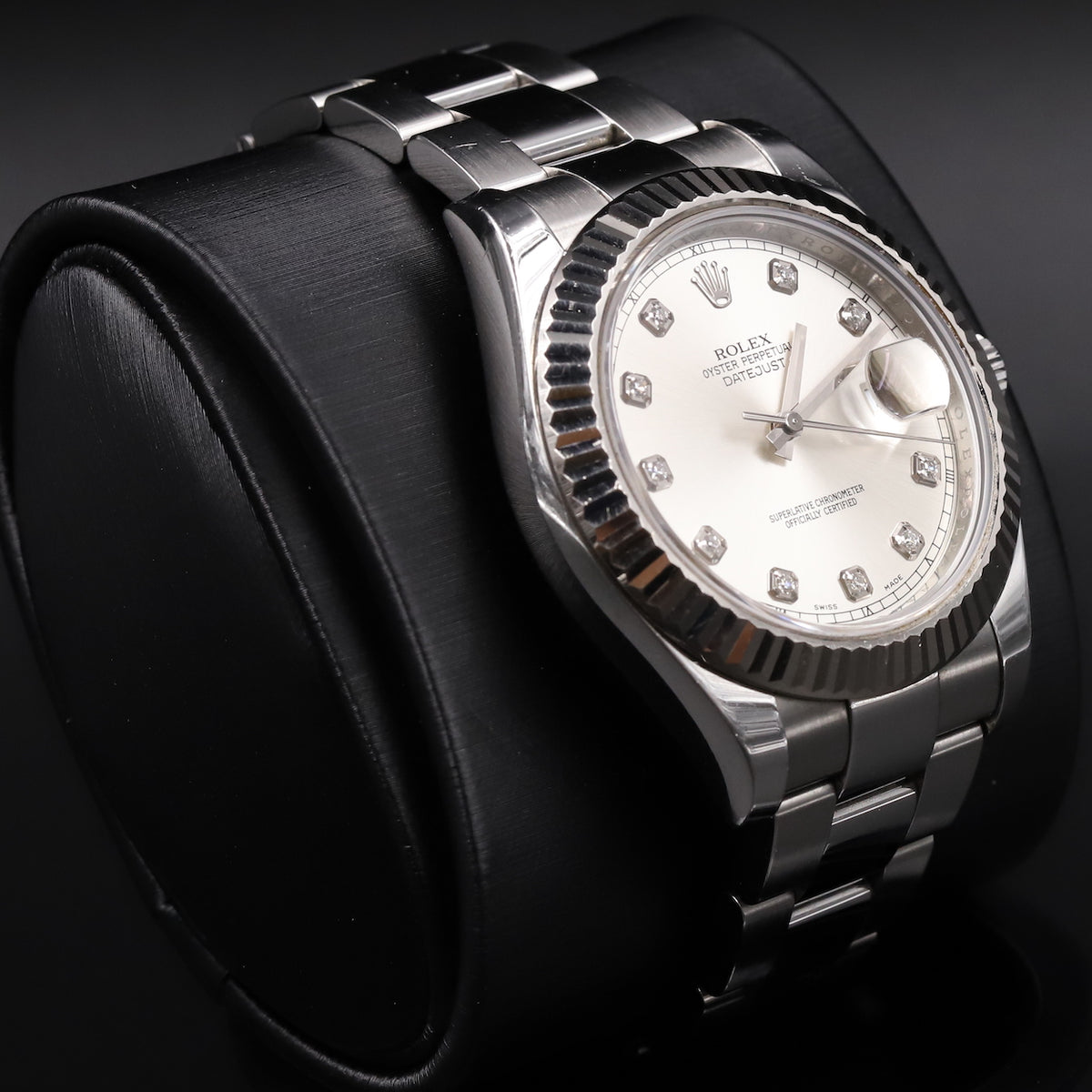Rolex<br>116334 Datejust II Silver Diamond Dial