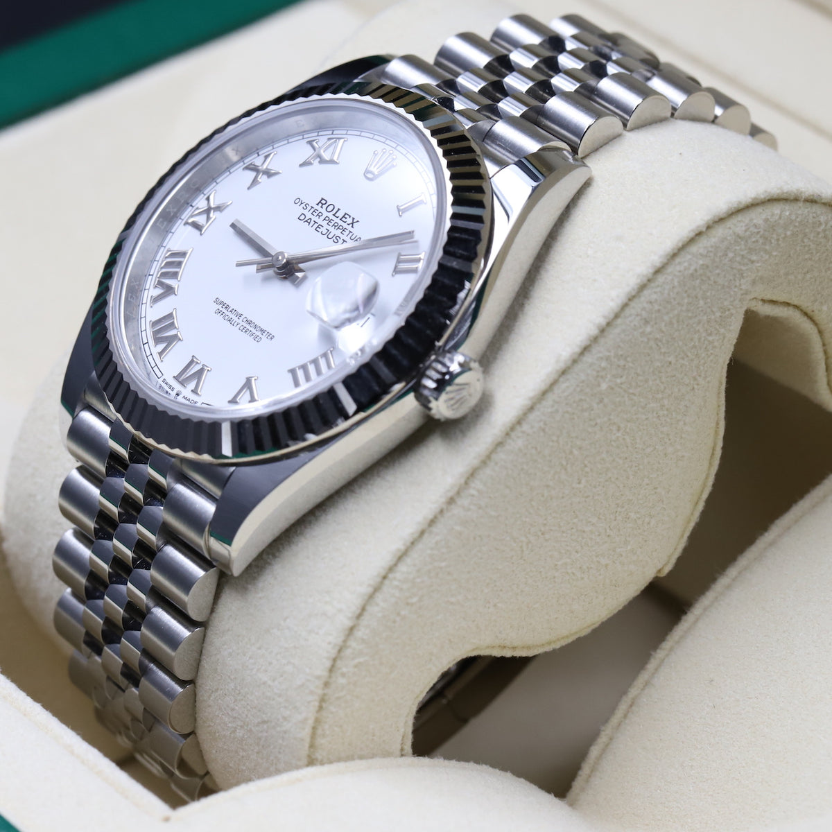 Rolex<br>126334 Datejust 41 White Dial