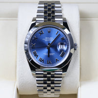 Rolex<br>126300 Datejust 41 Blue Dial