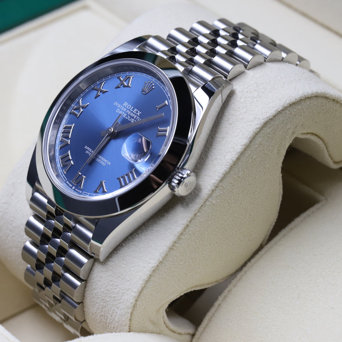 Rolex<br>126300 Datejust 41 Blue Dial