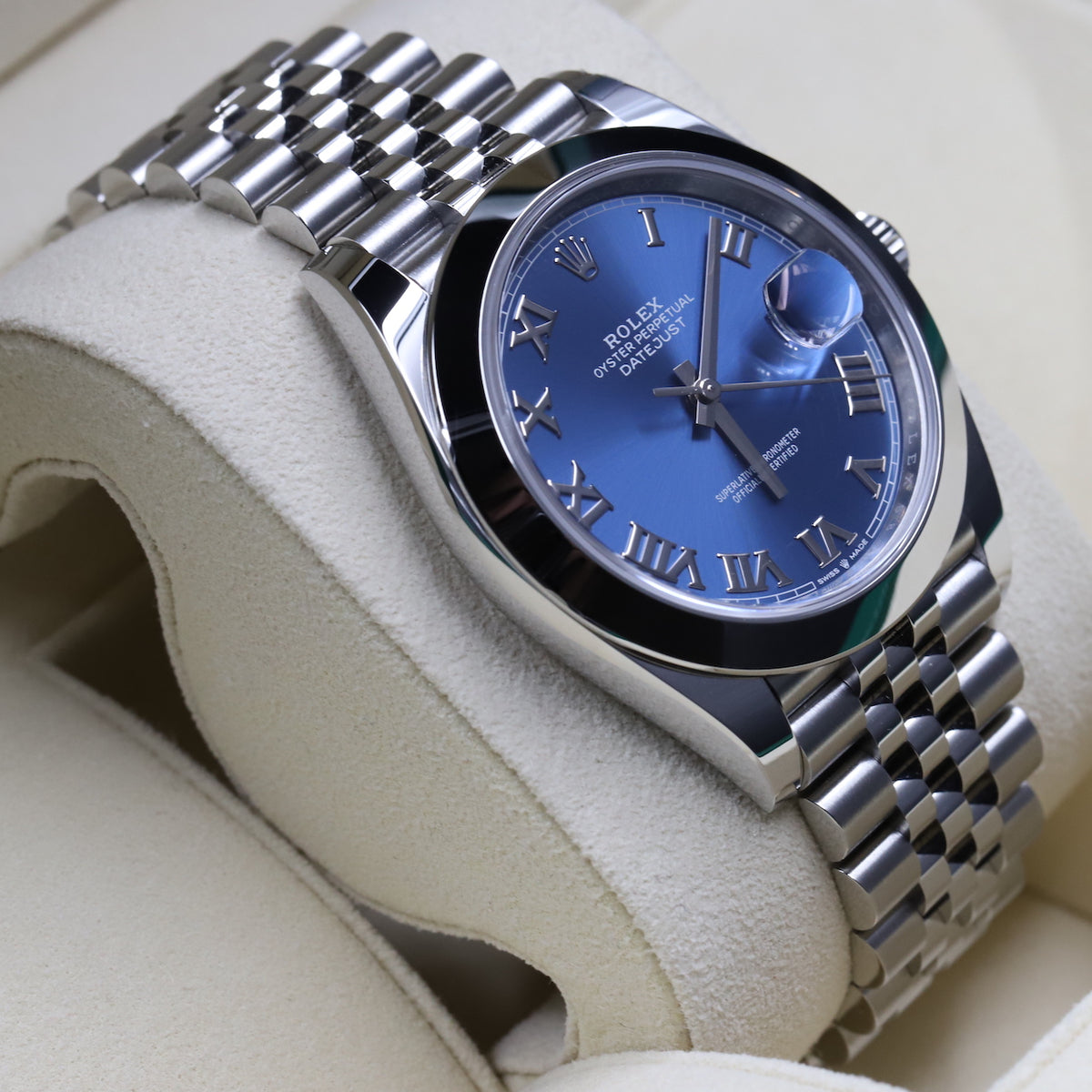 Rolex<br>126300 Datejust 41 Blue Dial