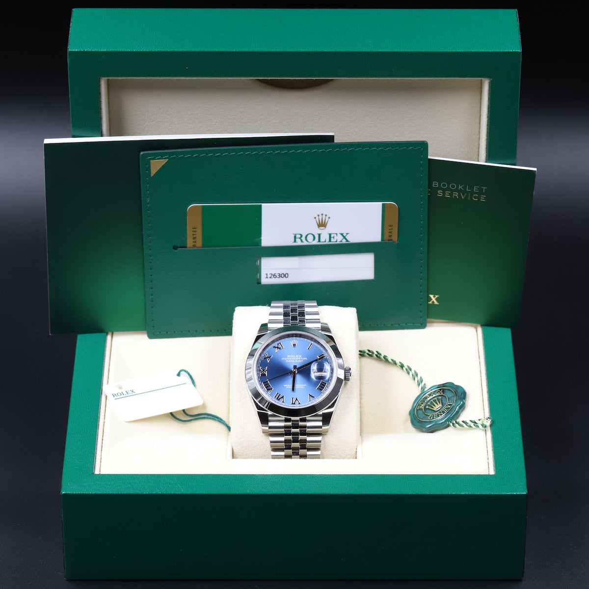 Rolex<br>126300 Datejust 41 Blue Dial