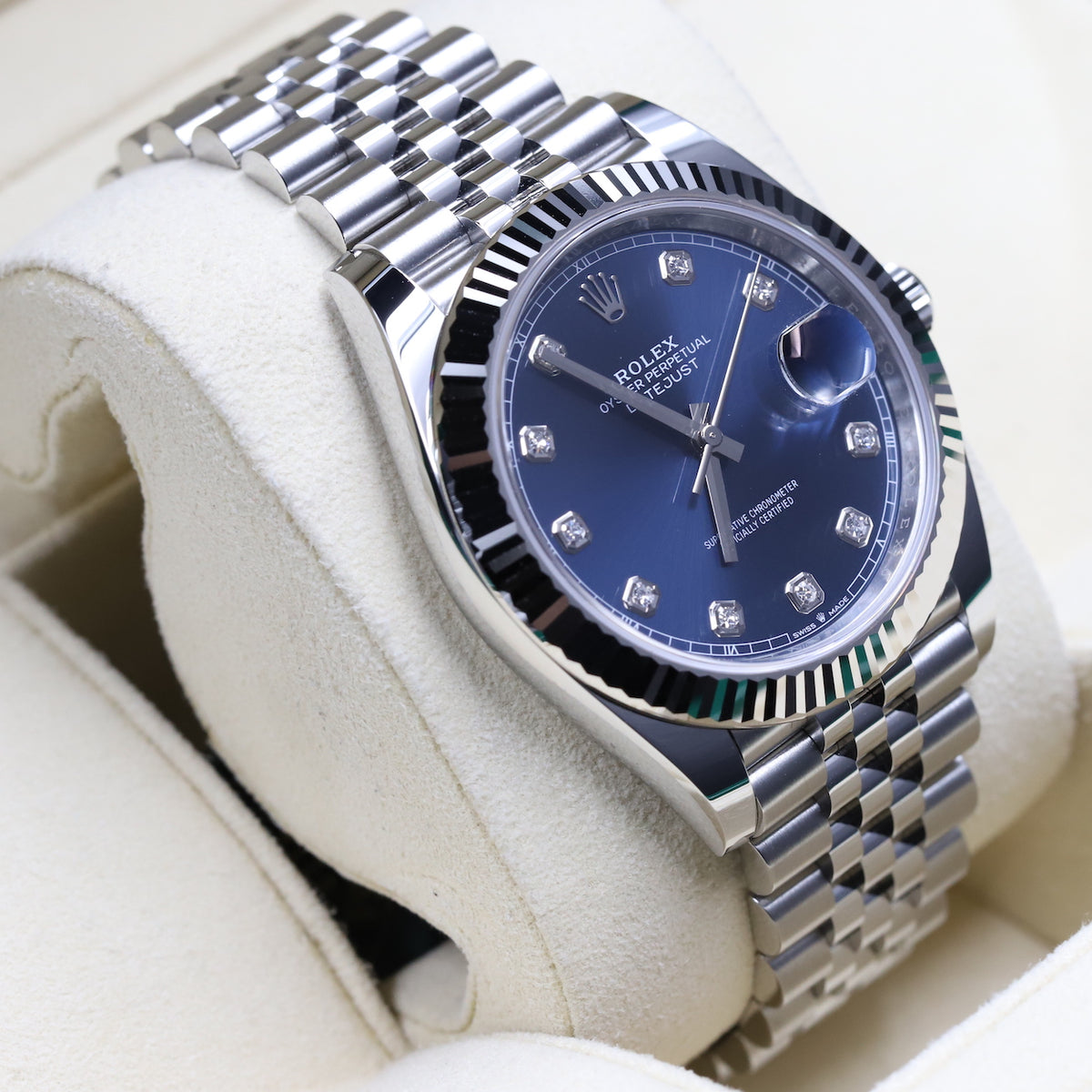 Rolex<br>126334 Datejust 41 Blue Dial