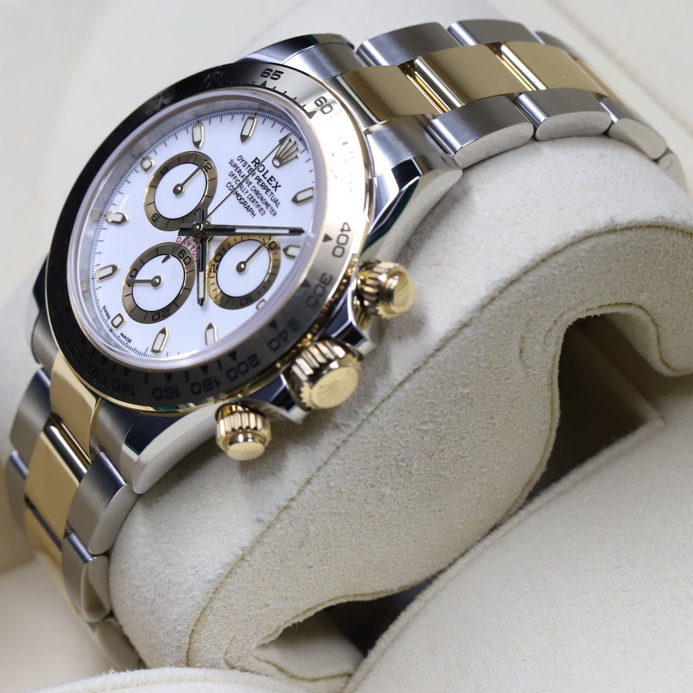 Rolex<br>116503 Daytona SS/18k White Dial