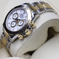 Rolex<br>116503 Daytona SS/18k White Dial