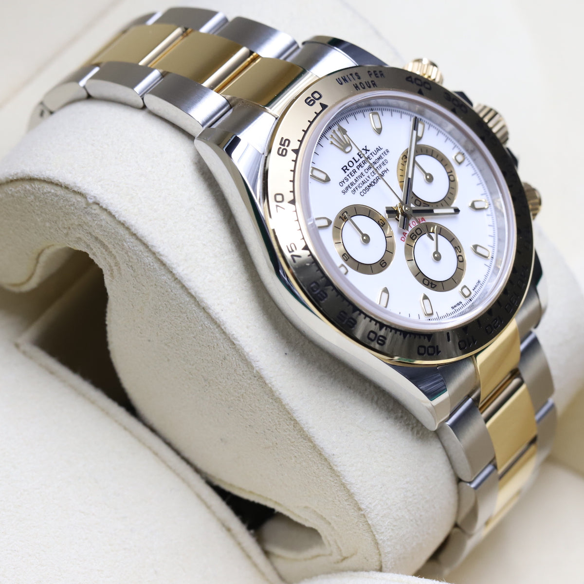 Rolex<br>116503 Daytona SS/18k White Dial